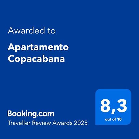 Apartamento Copacabana Рио-де-Жанейро Экстерьер фото